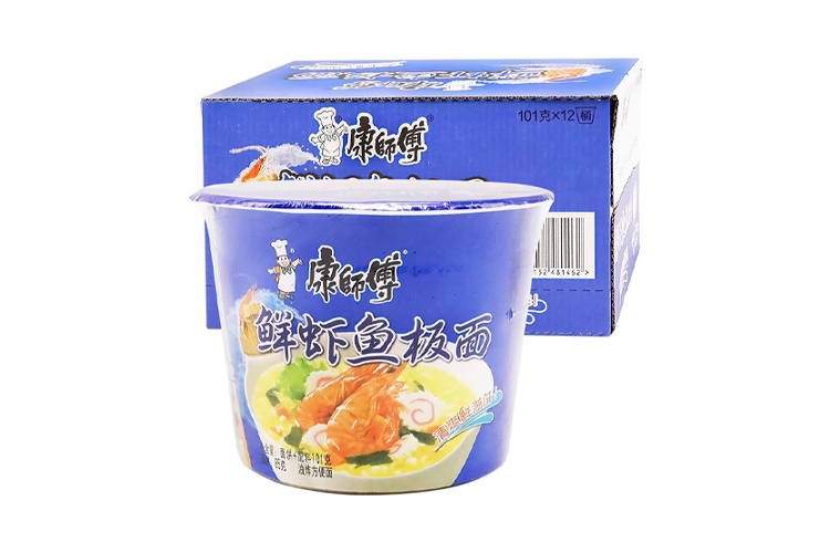 MASTER KANG PRAWN FISH NOODLE 101G 12CUPS